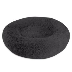 22X22X8 BLK WARMLY DONUT BED