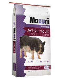 25LB MAZURI MINI PIG ACTIVE ADULT 5Z4B