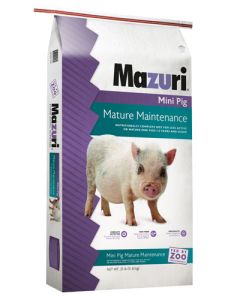 25LB MAZURI MINI PIG MATURE 5Z4C