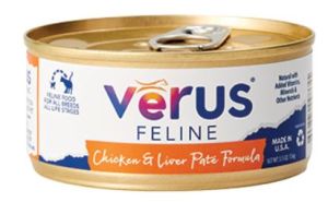 5.5OZ VeRUS CHICKEN & LIVER WET CAT FOOD (24/CASE)