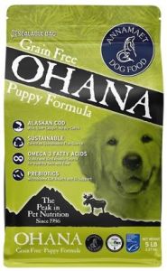 5LB ANNAMAET GRAIN FREE OHANA PUPPY FORMULA DRY DOG FOOD
