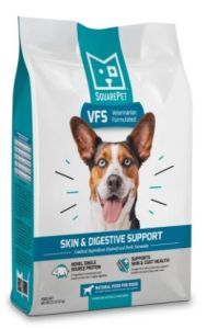 4.4LB SQUAREPET VETERINARIAN FORMULA SENSITIVE SKIN & DIGESTION SUPPORT DRY DOG FOOD