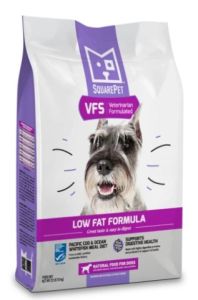 22LB SQUAREPET VETERINARIAN FORMULA LOW FAT DRY DOG FOOD