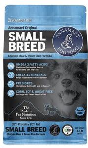 4LB ANNAMAET ORIGINAL SMALL BREED 32% PROTEIN DRY DOG FOOD