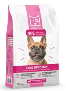22LB SQUAREPET VETERINARIAN FORMULA IDEAL DIGESTION DRY DOG FOOD