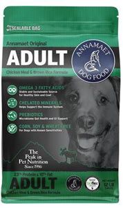 12LB ANNAMAET ORIGINAL ADULT 23% PROTEIN DRY DOG FOOD