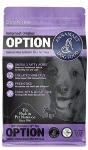 12LB ANNAMAET ORIGINAL OPTION 24% PROTEIN DRY DOG FOOD