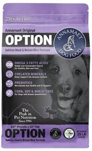 25LB ANNAMAET ORIGINAL OPTION 24% PROTEIN DRY DOG FOOD