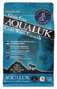 12LB ANNAMAET AQUALUK COLD WATER FISH DRY DOG FOOD