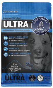 12LB ANNAMAET ORIGINAL ULTRA 32% PROTEIN DRY DOG FOOD