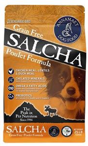 25LB ANNAMAET SALCHA POULTRY DRY DOG FOOD