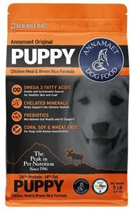 5LB ANNAMAET ORIGINAL PUPPY 26% PROTEIN DRY DOG FOOD