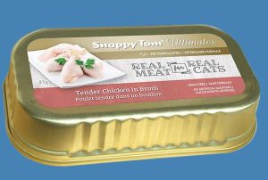 3oz Snappy Tom Ultimates Tender Chicken in Broth (12/case)