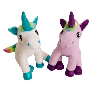 SNUGAROOZ 13" ASST RAINBOW UNICORN