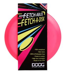 Doog 8" Pink Fetch-Able Disc