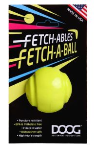 Doog Yellow Fetch-Able Ball