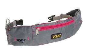 Doog Gray & Pink Walkie Belt