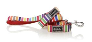 Doog Regular Red Striped Neoprene Lead