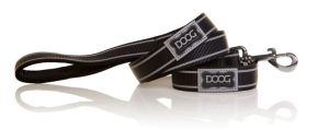 Doog Regular Black Reflective Neoprene Lead