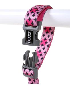 Doog Clip-it Pink Diamonds Neoprene Lead