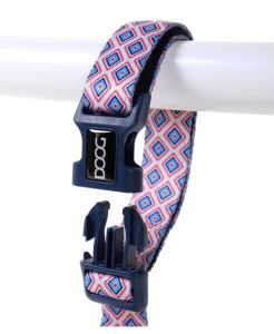 Doog Clip-it Navy Lattice Neoprene Lead