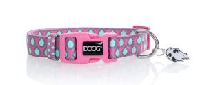Doog Large Pink Tear Drop Neoprene Collar