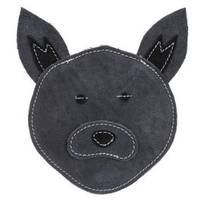 Country Tails Frosty Gray Frenchie Natural Dog Toy