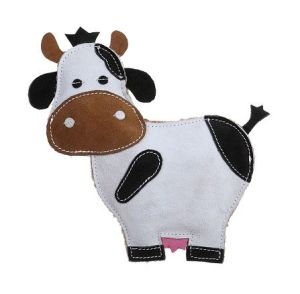 Country Tails Daisy Cow Natural Dog Toy