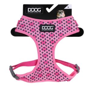 Doog Medium Pink Diamonds Neoflex Harness