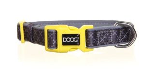 Doog Medium Gray "X" Neoprene Collar