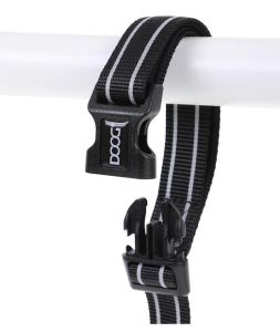 Doog Clip-it Black Reflective Neoprene Lead