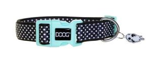 Doog Medium Black Dots Neoprene Collar