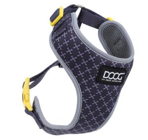 Doog Large Grey "X" Neoflex Harness