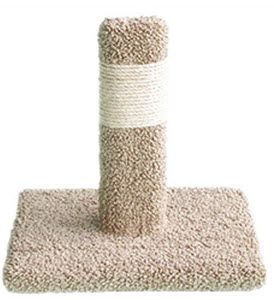 P-4 18" CARPETED CAT POST W/SISAL