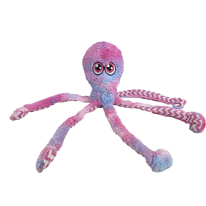 PETLOU 16" TIE DYE OCTOPUS PINK