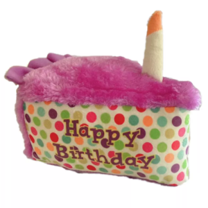 PETLOU 6" BIRTHDAY CAKE SLICE