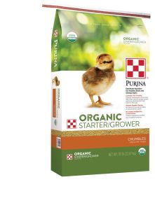 35LB PURINA ORGANIC CHICK STARTER/GROWER