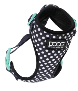 DOOG MD BLK DOTS NEOFLEX HARN