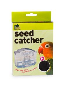Prevue Medium Mesh Seed Catcher (Black)