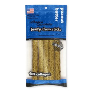 FRANKLY 5 PACK 7" PEANUT BUTTER BEEFY STICK