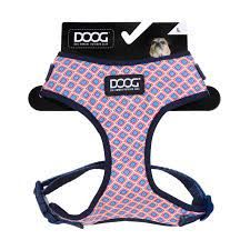 DOOG LG BLK/PNK REFL NEOFLE HARN