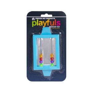 PVE MIRROR CLIP ON WITH BEADS