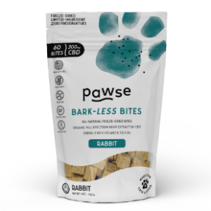60CT PAWSE 300MG CBD BITES RABBIT