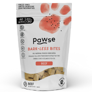 15CT PAWSE 75MG CBD BITES BEEF