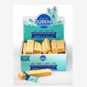 DURKHA 6OZ X-LARGE CHEESE CHEW PDQ
