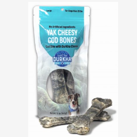 DURKHA 5OZ 7" CHEESE COD BONE