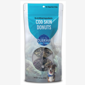 DURKHA 3.5OZ SMALL COD SKIN DONUT