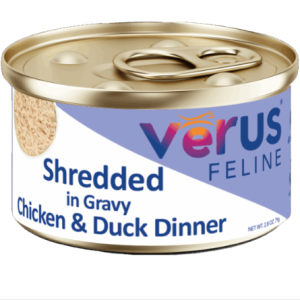 2.8OZ VERUS CHICKEN/DUCK SHRED CAT