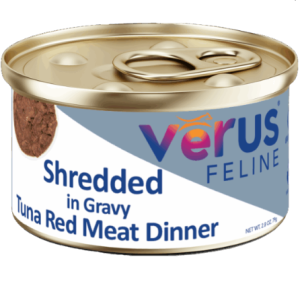2.8OZ VERUS TUNA/RED MEAT SHRED CAT