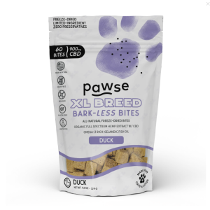60CT PAWSE 900MG CBD BITES DUCK